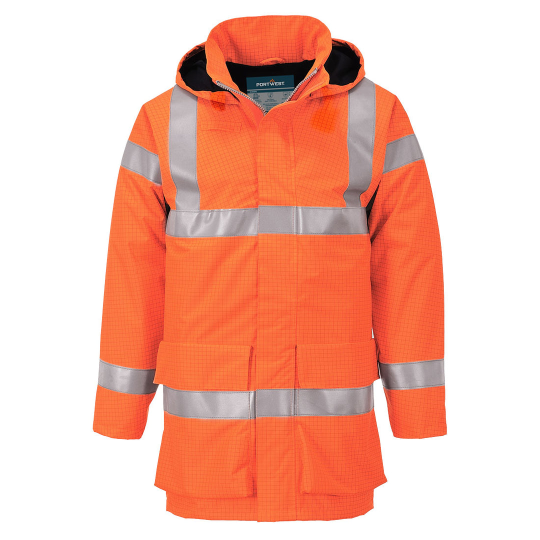 Jacheta Bizflame Rain Multi Lite - Portocaliu