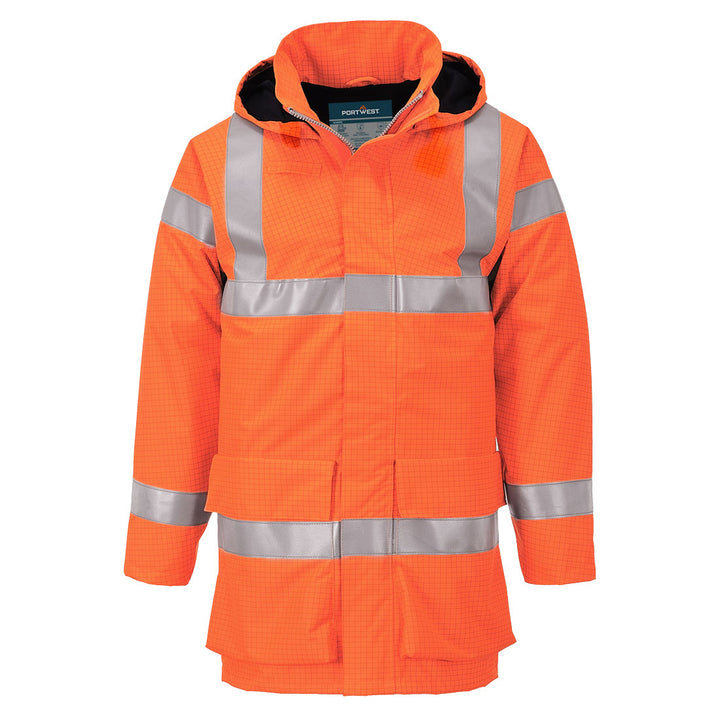 Jacheta Bizflame Rain Multi Lite - Portocaliu