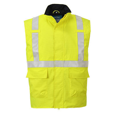 Vesta Bizflame Rain HiVis Antistatica Ignifuga - Galben