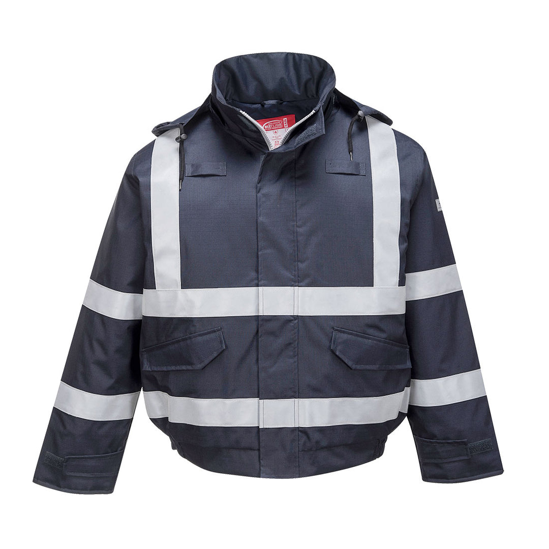 Jacheta Bomber Biflame Rain FR MUlti ProtectionMultiprotection - Navy