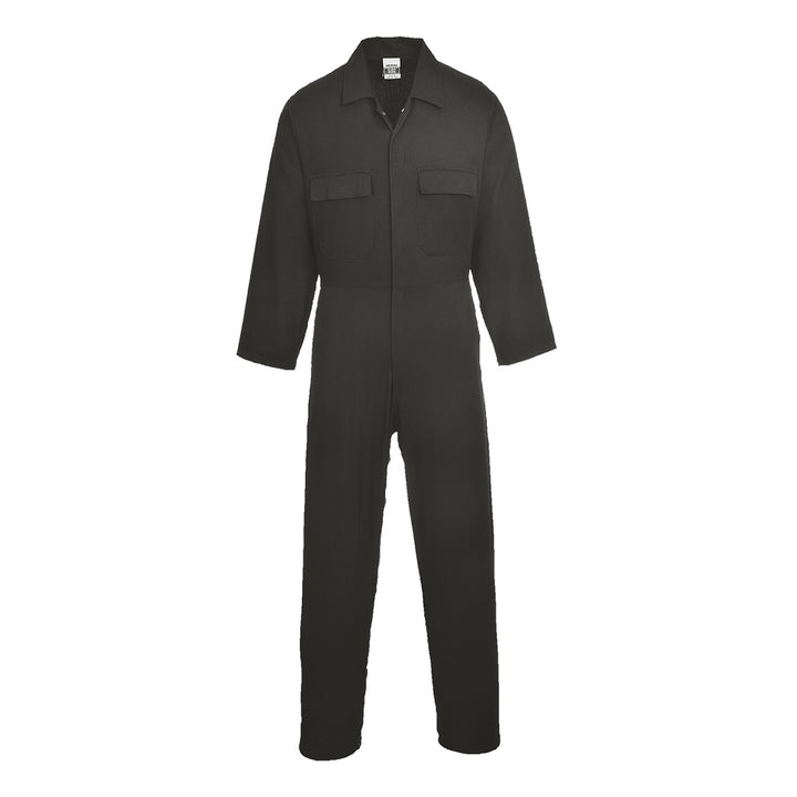 Combinezon Bumbac Euro Work - Negru