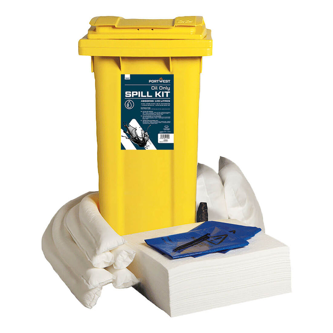 Set Absorbtie Doar Ulei 120 l - Alb