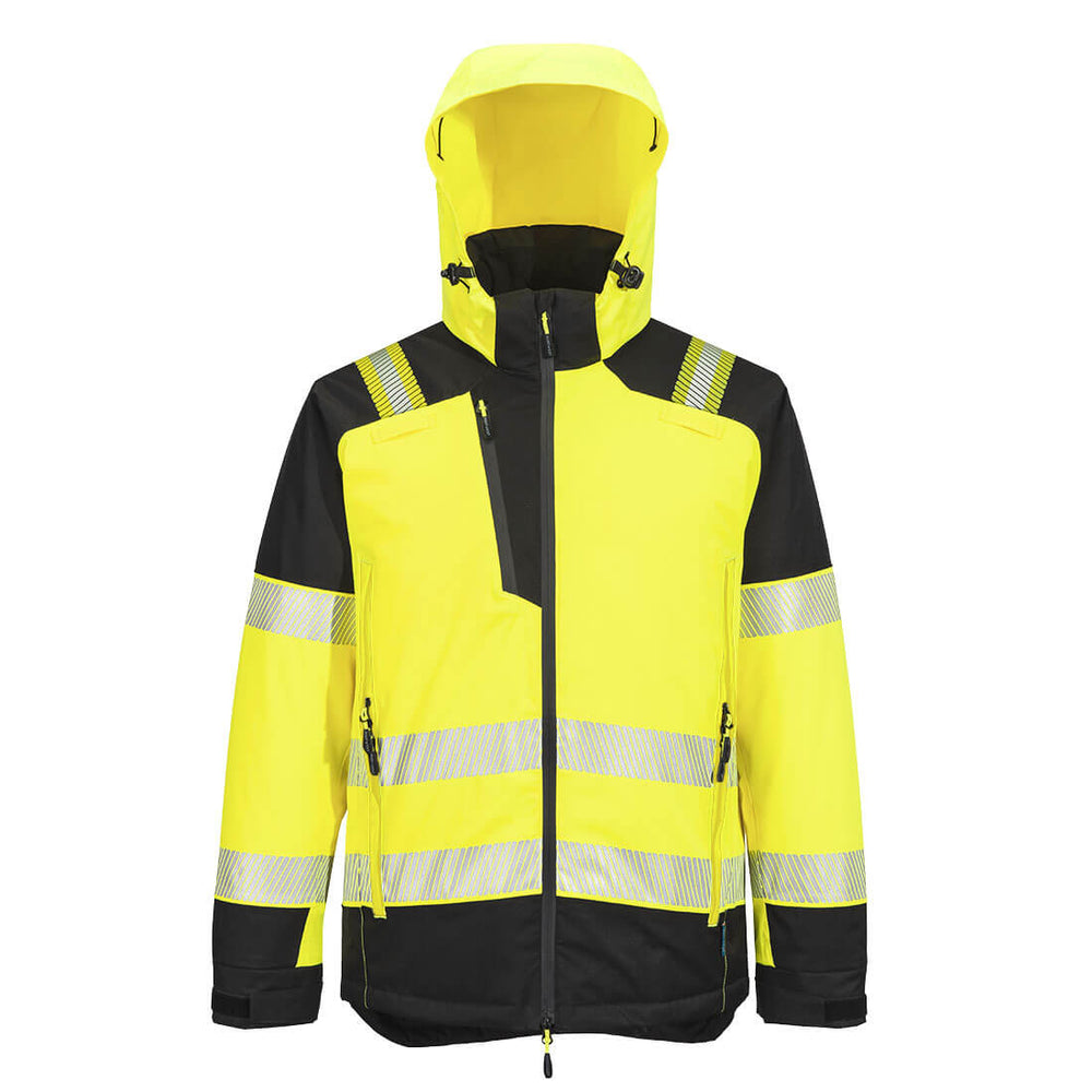 PW3 Jachetă de Iarnă Hi-Vis - Galben/Negru