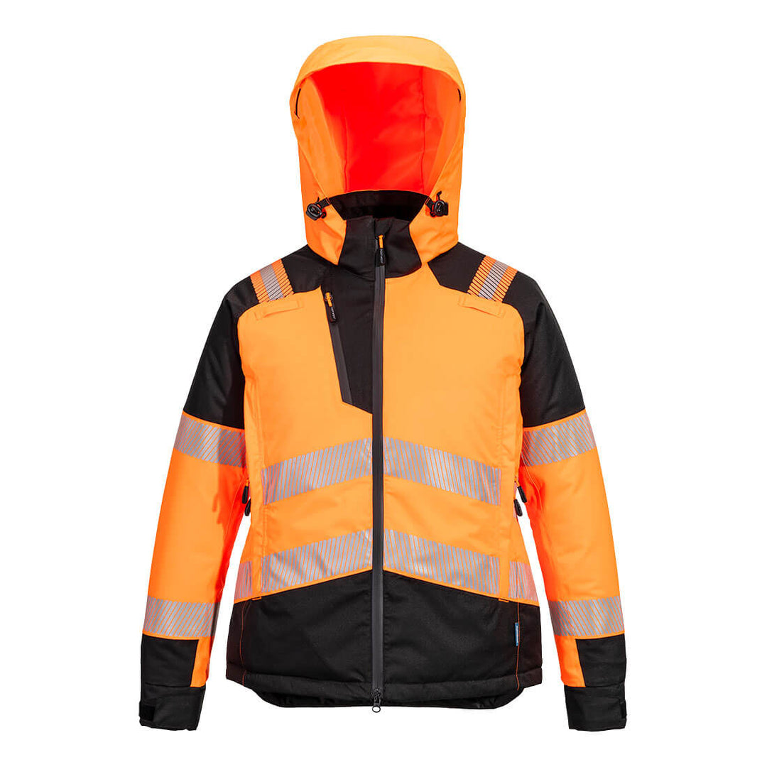 PW3 Jacheta Hi-Vis de Iarna pentru Femei - Portocaliu/Negru