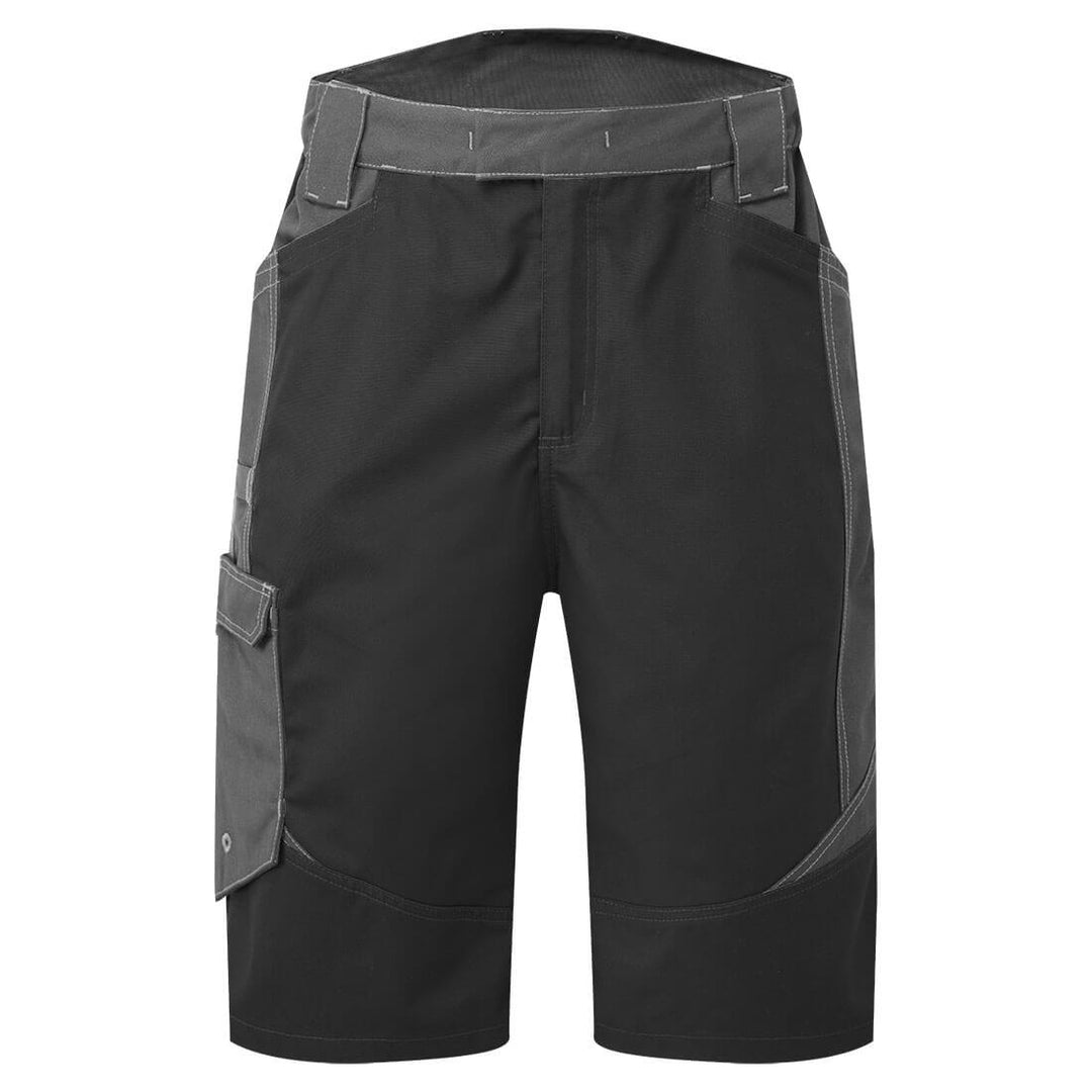 WX3 Pantaloni scurti cu spălare industrială - Negru
