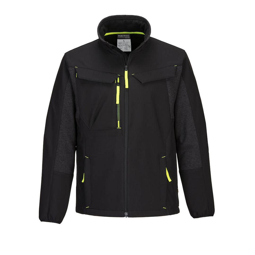 Jachetă Softshell WX3 Eco Hybrid (2L) - Negru