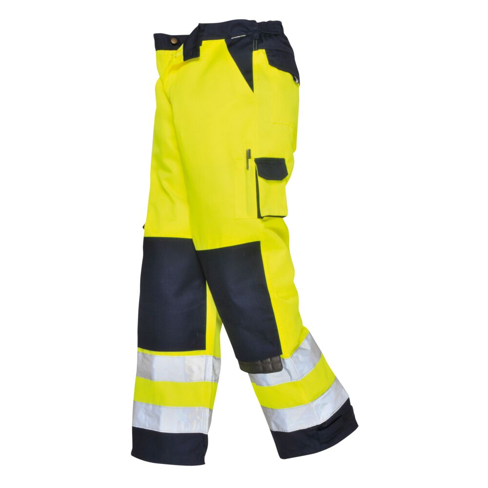 Pantaloni Lyon Hi-Vis - Galben/Navy