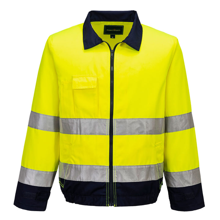 Jacheta Madrid HiVis - Galben/Navy
