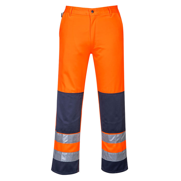 Pantaloni HiVis Seville - Portocaliu/Navy